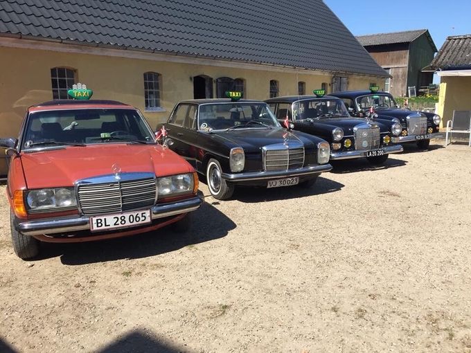 Fine gamle Taxaer
